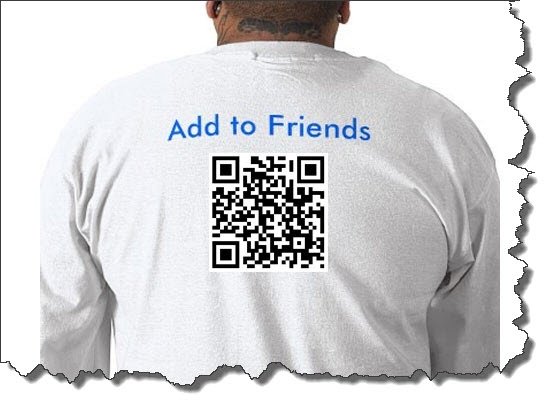 Смешной QR код