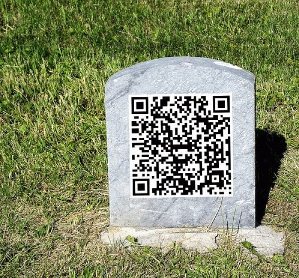 Прикольный QR код