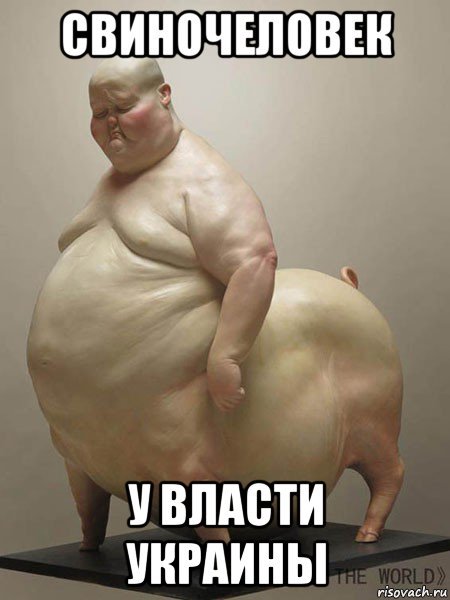 Свиныя с лицом человека Мем
