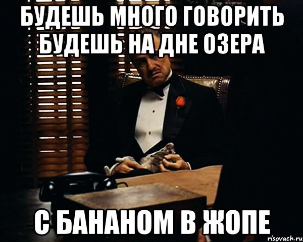 Много будешь говорить