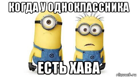 Мемы про Хаву