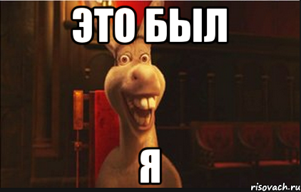 Осел из Шрек из мема