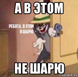 Я В этом шарю