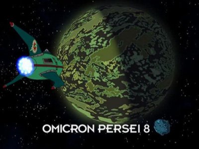 Омикрон Персей 8 Планета Футурама