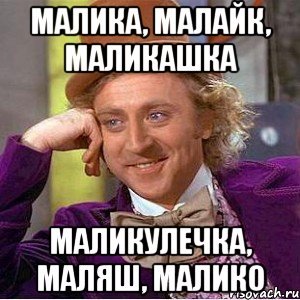 Смешные шутки про Малику