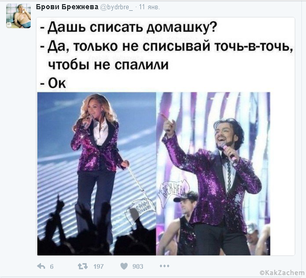Не списывай точь в точь