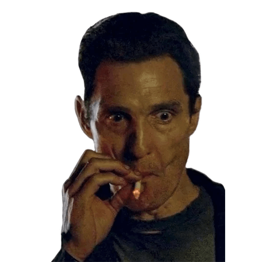 Метью Макконахи курит