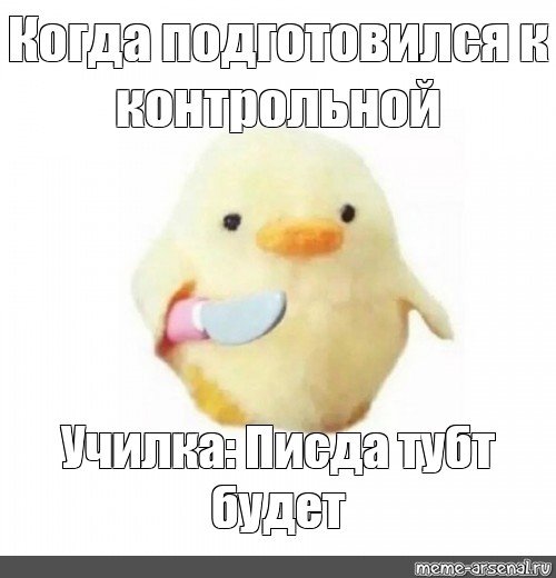 Утенок угомонись