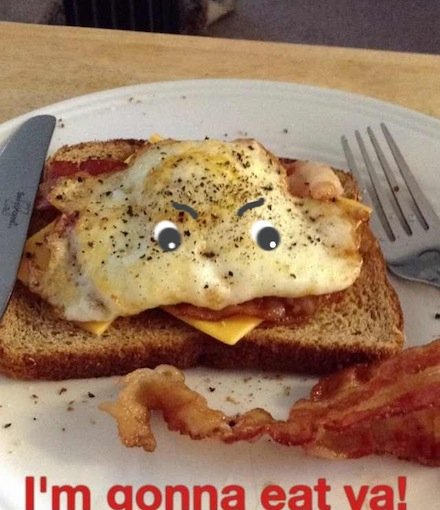 Вкусный завтрак Мем