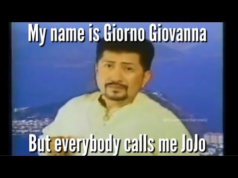 My name is giovanni giorgio откуда в меме (47 фото)