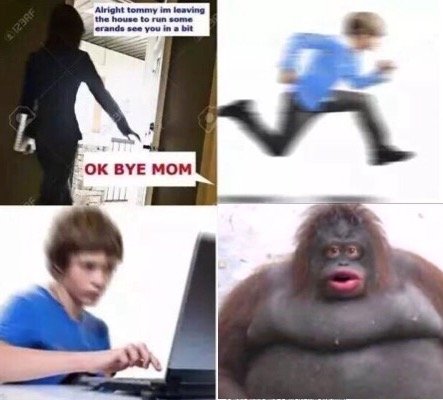 Девушка с обезьяной Мем