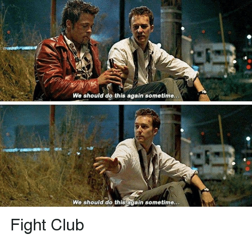 Бойцовский клуб знаю ли я Тайлера Дердена