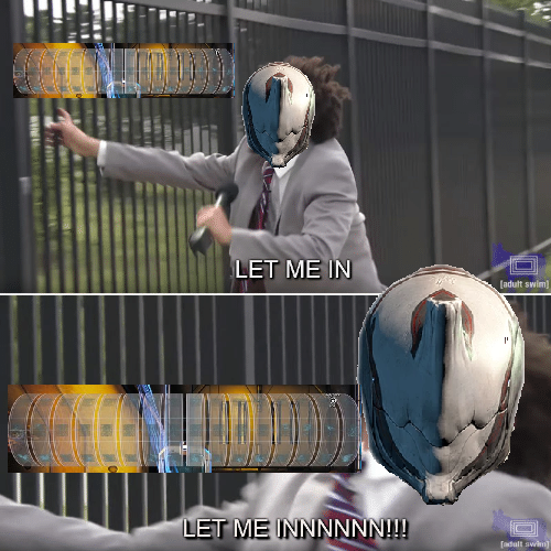 Let me in Мем шаблон
