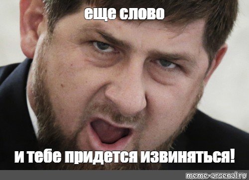 Мемы про Кадырова и извинения