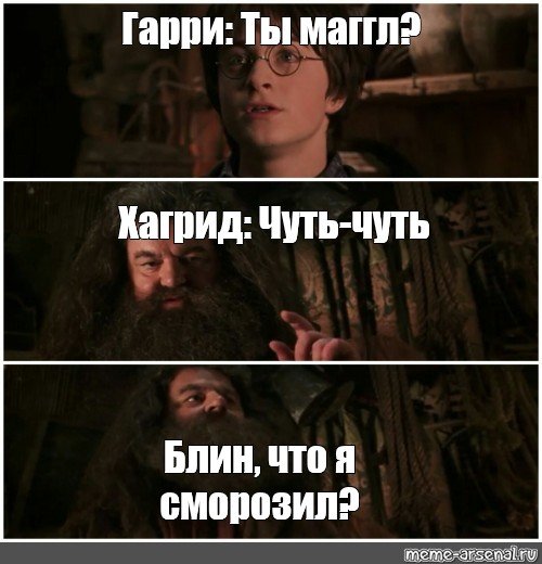 Ты ты волшебник Гарри