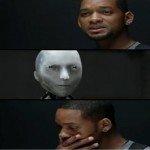 Уилл Смит и робот Мем