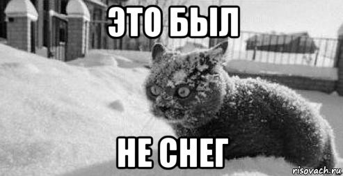 Не снег
