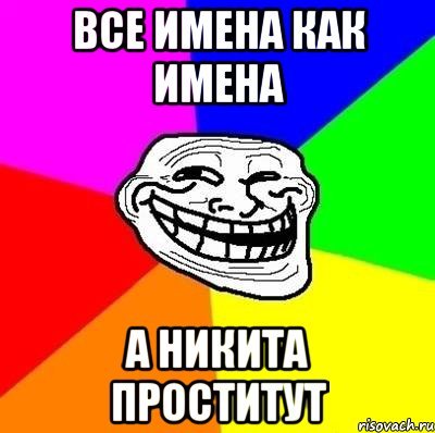 Мемы с именем Никита