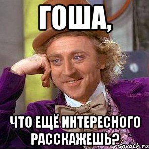 Смешные мемы про Гошу
