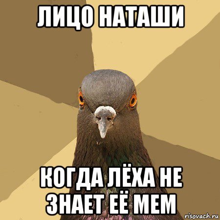 Голубь Наташа