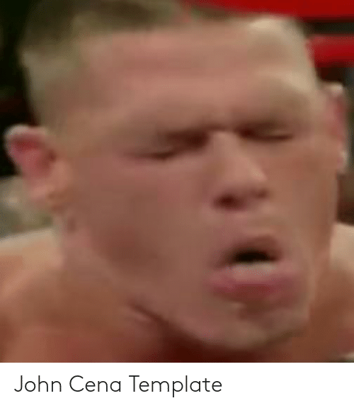 And his name is John cena Мем