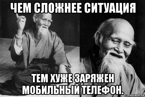 Мем с телефоном