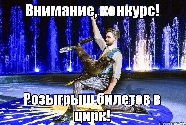 Устроили блять цирк Мем