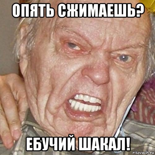 Опять начинаешь ебучий Шакал