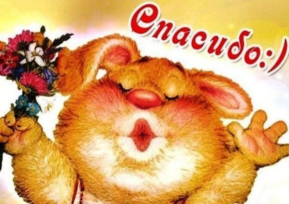 Спасибо моя хорошая