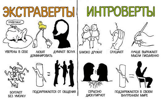 Интроверты экстраверты амбиверты дивергенты