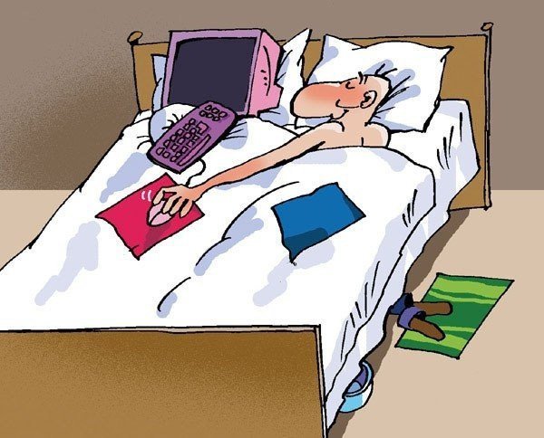 Сон карикатура