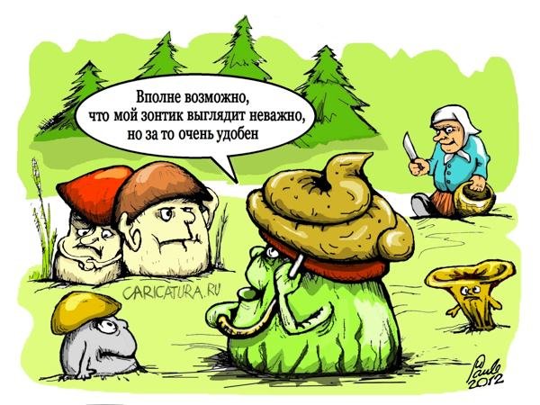 Смешные шутки про грибы