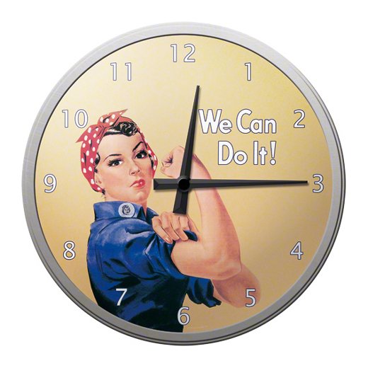 Смешные настенные часы