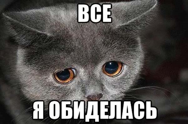 Я обиделась картинки
