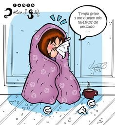 Сопли карикатура