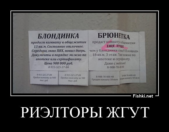 Недвижимость смешно