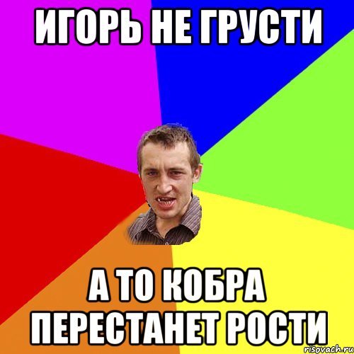 Игорь дебил