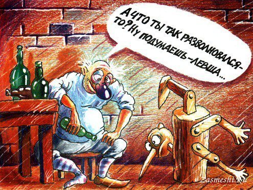 Анекдоты про Буратино