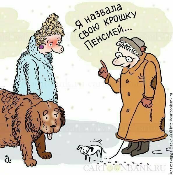 Смешное про пенсию