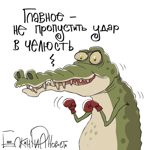 Крокодил прикол