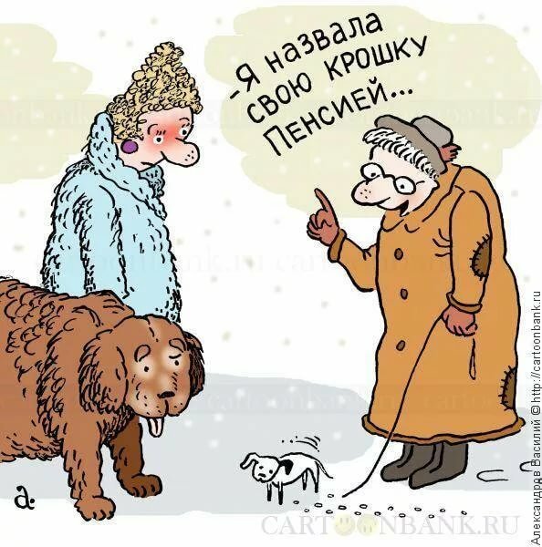 Юмор про пенсионерок