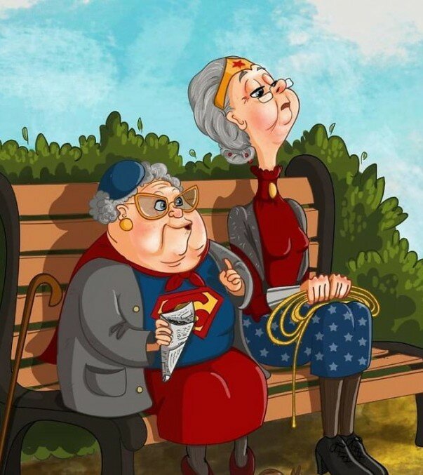 Прикольная пенсионерка. Веселая пенсионерка. Смешные открытки про пенсионеров. Веселые пенсионеры карикатуры.