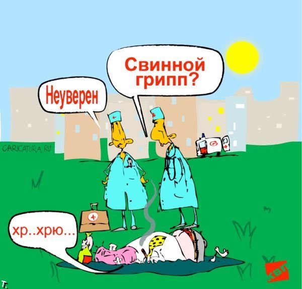 Шутки про грипп