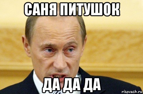 Приколы про Саню