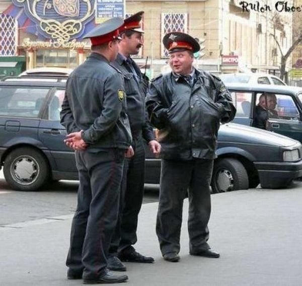 Смешной полицейский