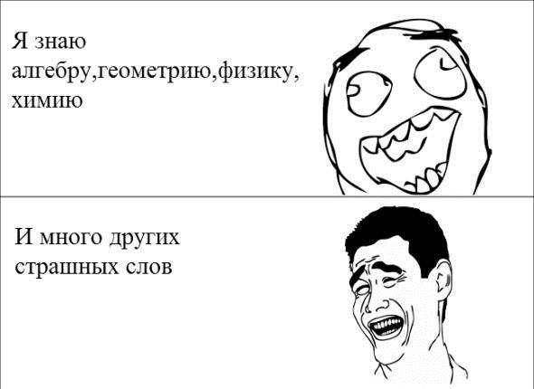 Мемы про алгебру
