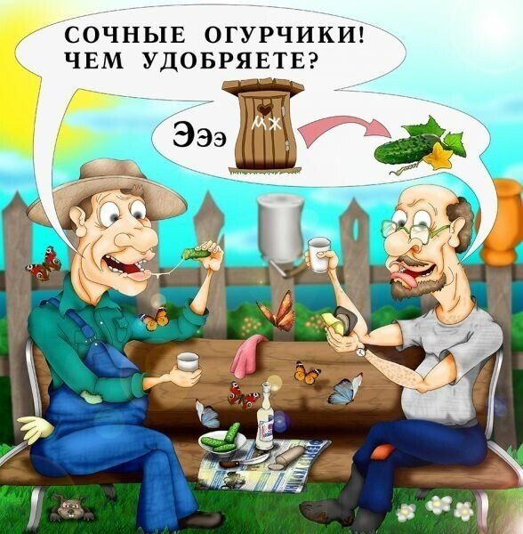 Открытки про дачу прикольные