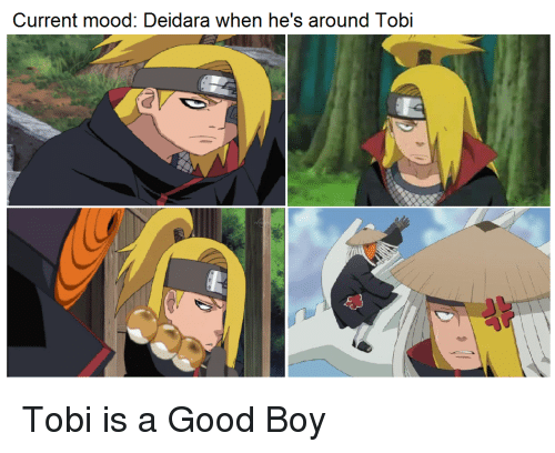 Дейдарочка и Тоби смешные