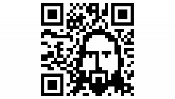 Смешной QR код