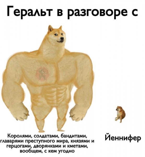 Мем с собакой качком
